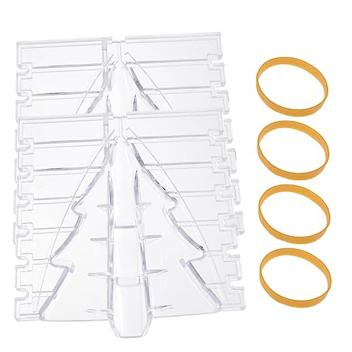 Tofficu Kerzenform Kerzenherstellung Kit Teelicht Formen zur Kerzenherstellung Form für Baumkerzenhalter Kerzenfarbe wachsformen candle making Kerze DIY Form DIY formen Plastik Transparent von Tofficu