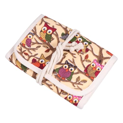 Tofficu Owl Weaving Kit Drahtschlaufe Stricknadel Aufbewahrungstasche Baumwolle Strickzubehör Mit Großer Kapazität Tragetasche Für Die Heimreise von Tofficu