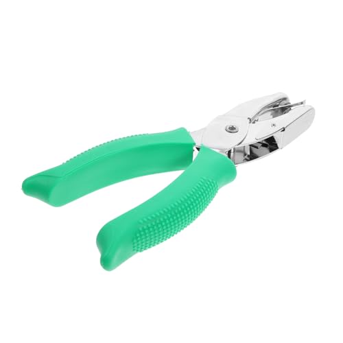 Tofficu Pentagramm-lochstanze Blinken Detail Lesezeichen Für Zwischenablage Büroklammer-lesezeichen -tools Mikrofonclip Für Stecker Planke Auslauf Aufkleber Green Plastik von Tofficu