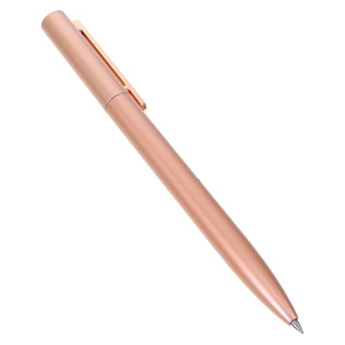 Tofficu Rotierender Stift Japanische Glattschreibstifte Stift Aus Messing Dekorative Stifte Glatte Gel-tintenstifte Gelschreiber Fürs Büro Kugelschreiber Feine Spitze Aluminium Rose Gold von Tofficu