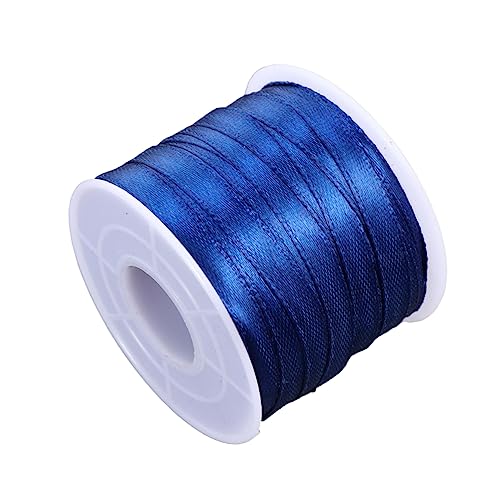 Tofficu Satinband ribbon dekoration geschenkband Geschenkverpackungsband Polyesterband Seidenband Blue von Tofficu