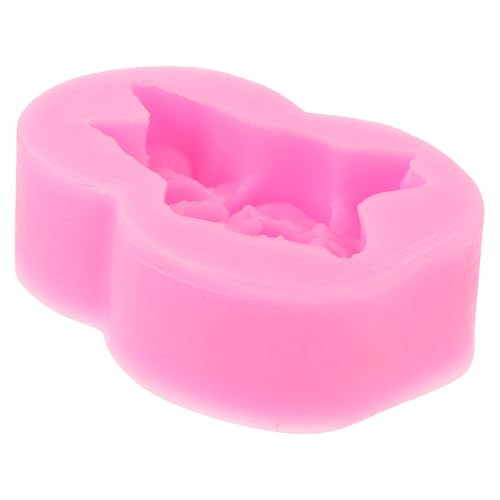 Tofficu Schimmel 3d-blumenkerzenform Seifenform Wachsformen Für Kerzen Gießformen Für Blumen Fondantform Desktop-formdekoration Schokoladenform Kuchen Backform Pralinenform Rosa Kieselgel von Tofficu