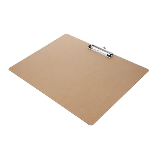 Tofficu Schreibtafel Aus Sperrholz Küchenklemmbrett Board-clip-ordner Klemmbrett Mit Metallklammern Zwischenablagen Masse Zeichnung in Der Zwischenablage Speicher-zwischenablage Khaki Mdf von Tofficu