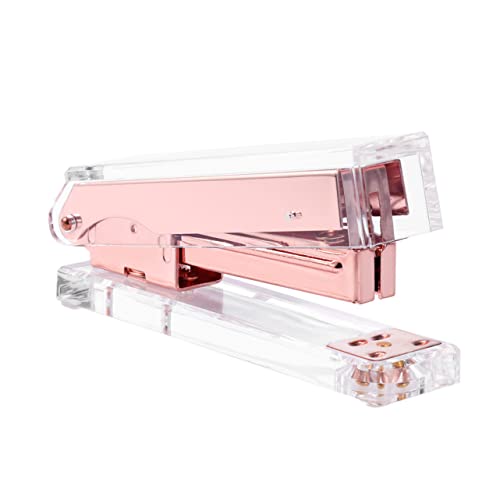 Tofficu Schulhefter bürogeschenk office desk accessories desk decoration Desk accessory Sleek stapler robuster Schreibtisch süße Büromaterialien süßes Schreibtischzubehör Bürohefter von Tofficu