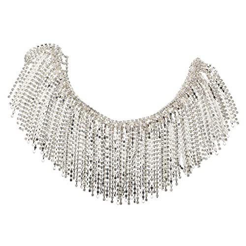 Tofficu Strasskette mit Quaste DIY Dekoration für Kleidung Handwerk und Hochzeit Lange Strasskette Langlebigem Material für Projekte Tofficu Strasskette mit Quaste DIY Dekoration für Kleidung Handwerk und Hochzeit Lange Strasskette Langlebigem Material für Projekte von Tofficu