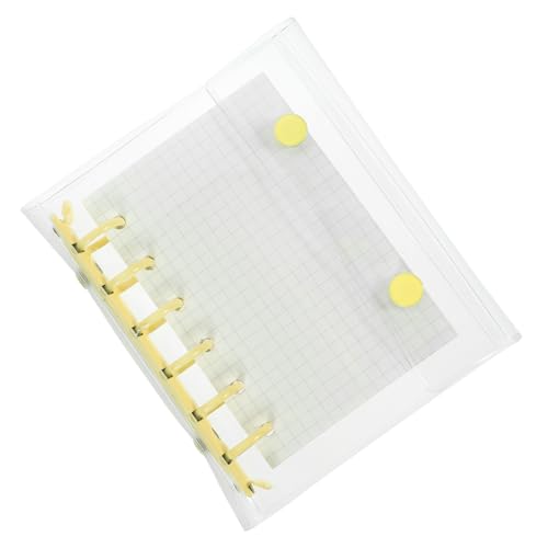 Tofficu Transparentes Mini Notizbuch mit Doppel Druckknopf Lose Tagebuch für Kreatives Schreiben Glattes Notizheft Abnehmbar Dekoratives Scrapbook für Planer und Tagebuchliebhaber Tofficu Transparentes Mini Notizbuch mit Doppel Druckknopf Lose Tagebuch für Kreatives Schreiben Glattes Notizheft Abnehmbar Dekoratives Scrapbook für Planer und Tagebuchliebhaber von Tofficu
