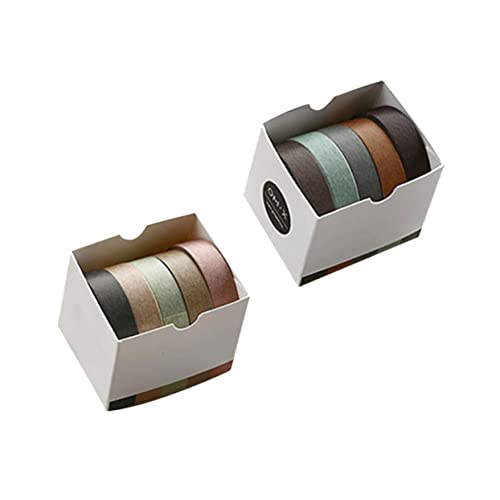 Tofficu Washi Tape Verschiedenen Farben Für DIY Bastelbedarf Dekoratives Klebeband Für Fotoalben Geschenkverpackungen Und Scrapbooking Ideal Für Kreative Projekte von Tofficu