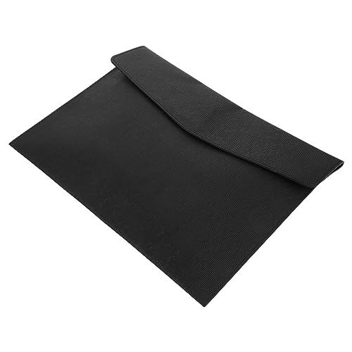 Tofficu büroartikel bürobedarf schmuck-aufbewahrung folders die organizer wallets Umschlagordner Dateiordner Buchhülle Auto Kleiderschrank Tasche aus Kunstleder Beutel aus Kunstleder Black von Tofficu