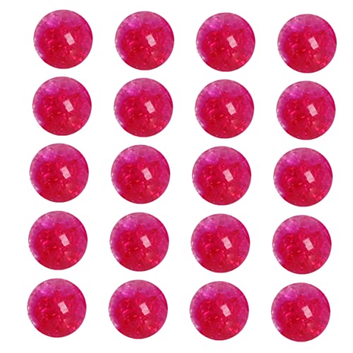 Tofficu modische Perlen schmuckperlen beads Schmuckbasteln Perlenmaterial Schmuckdesign kreatives DIY-Perlenzubehör Edelsteinperlen Halskette Bastelperlen selber machen Glasperlen Rosy von Tofficu