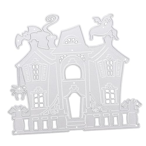 Tofficu schneidemesserform selber Machen Sammelalbum stirbt Prägemappen Schneidwerkzeug Halloween Dekoration Halloween-Dekoration Schimmel für Fotoalben Stanzformen Kohlenstoffstahl Silver von Tofficu