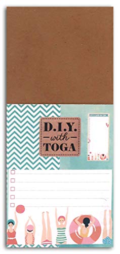 DRAEGER PARIS 1886 D.I.Y with Toga Notizblock to-do List, Papier, Mehrfarbig, 8 x 18,5 x 1,3 cm von Toga