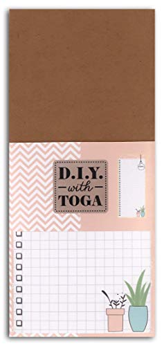 DRAEGER PARIS 1886 D.I.Y with Toga Notizblock to-do List, Papier, Mehrfarbig, 8 x 18,5 x 1,3 cm von Toga