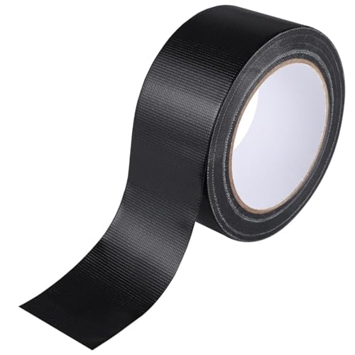 Panzertape Extra Stark, 30mm x 50m Panzertape Schwarz, Panzertape Wasserfest, Panzerband, Extra Starkes Klebeband, Power Duct Tape zum Abdichten, Reparieren und Mehr, für den Innen und Außenbereich von Tokaneit