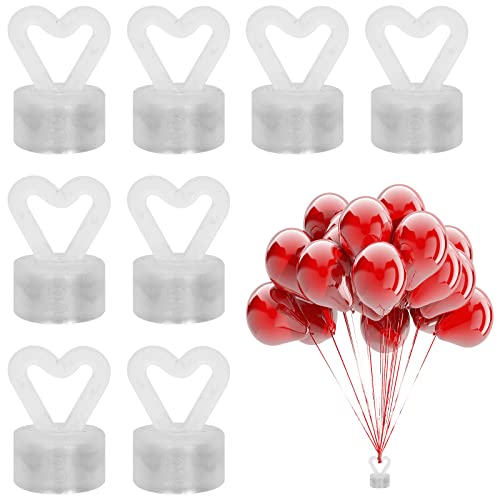8 Stück Luftballons Gewichte, Gewichte für Heliumballons, Luftballons Gewichte Kunststoff, Magnet Ballon Gegengewicht, Einzigartiges Party-Zubehör, für Hochzeit Geburtstag Party Dekoration von Tolenre