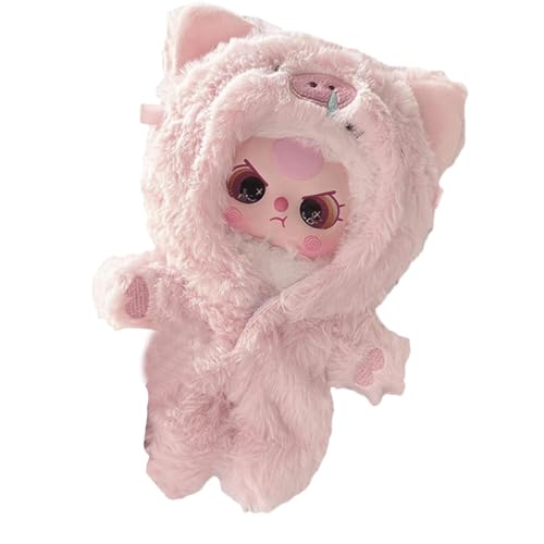 Plush Dress Up Doll – Kleidung für Puppen | Strampler Puppenkleidung Tier, 1 Stück Anzug für 17,8 cm Puppen-Outfits, Puppenkleidung für 17,8 cm Puppen-Outfits, Pyjama, Spielzeug, Puppenzubehör, von Toliya