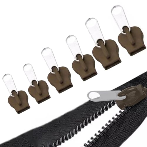 Reißverschluss-Reparatur-Set – Reißverschlussschieber | Sofortiger Reißverschluss-Ersatzschieber, Reißverschluss-Ersatz für Taschen, Kleidung, Mäntel, Outdoor-Zelte, Jacken, Brieftaschen, Jeans, von Toliya