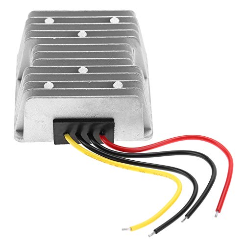 Step-Up-Netzteil, DC-DC-Boost-Spannungswandler mit Aluminiumgehäuse, Hohe Präzision, 12 V Bis 24 V, 5 A, für Auto-LED-Anzeige von Tomantery