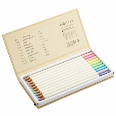 IROJITEN Farbstifte Set Pastellfarben III von Tombow