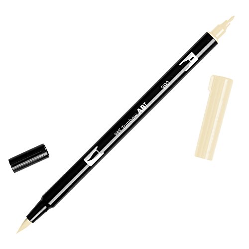 Künstlerstift mit zwei Spitzen – Farbe 020 (goldocker) Light Sand von Tombow