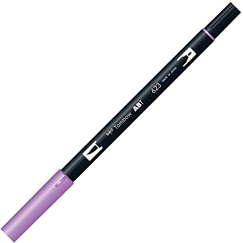 Tombow 623-Lavender Fasermaler Dual Brush 6 Stück von Tombow