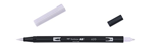 Tombow ABT-620 Fasermaler Dual Brush Pen mit zwei Spitzen, lilac von Tombow