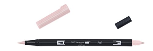 Tombow ABT-761 Fasermaler Dual Brush Pen mit zwei Spitzen, carnation von Tombow