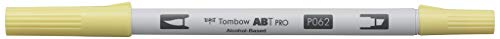 Tombow ABTP-062 Alkoholbasierter Marker ABT PRO zwei Spitzen pale yellow von Tombow