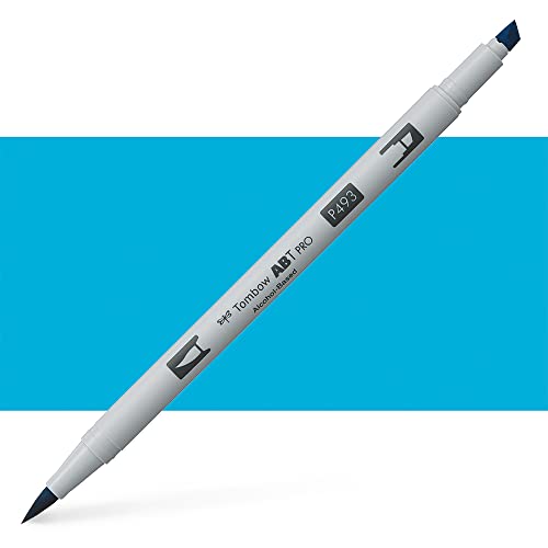 Tombow ABTP-493 Alkoholbasierter Marker ABT PRO zwei Spitzen reflex blue von Tombow