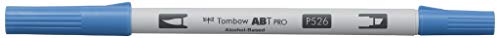 Tombow ABTP-526 Alkoholbasierter Marker ABT PRO zwei Spitzen true blue von Tombow