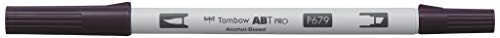 Tombow ABTP-679 Alkoholbasierter Marker ABT PRO zwei Spitzen dark plum von Tombow