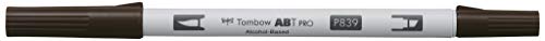 Tombow ABTP-839 Alkoholbasierter Marker ABT PRO zwei Spitzen espresso von Tombow