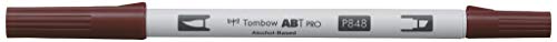 Tombow ABTP-848 Alkoholbasierter Marker ABT PRO zwei Spitzen wineberry von Tombow