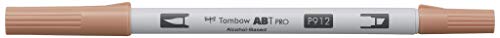 Tombow ABTP-912 Alkoholbasierter Marker ABT PRO zwei Spitzen pale cherry von Tombow