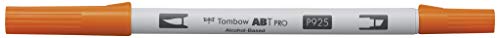 Tombow ABTP-925 Alkoholbasierter Marker ABT PRO zwei Spitzen scarlet von Tombow