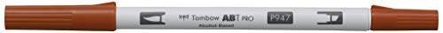 Tombow ABTP-947 Alkoholbasierter Marker ABT PRO zwei Spitzen burnt sienna von Tombow