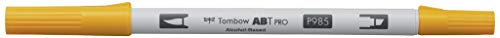 Tombow ABTP-985 Alkoholbasierter Marker ABT PRO zwei Spitzen chrome yellow von Tombow