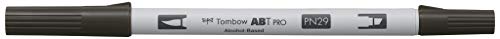 Tombow ABTP-N29 Alkoholbasierter Marker ABT PRO zwei Spitzen warm gray 13 von Tombow