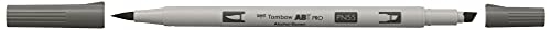 Tombow ABTP-N55 Alkoholbasierter Marker ABT PRO zwei Spitzen cool gray 7 von Tombow