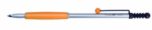 Tombow BC-ZSC-SO Kugelschreiber Zoom 717, silber/hellorange von Tombow