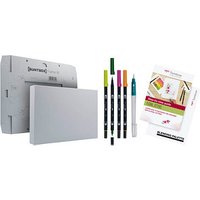 Tombow Florale Buchstaben Malset farbsortiert, 1 Set von Tombow