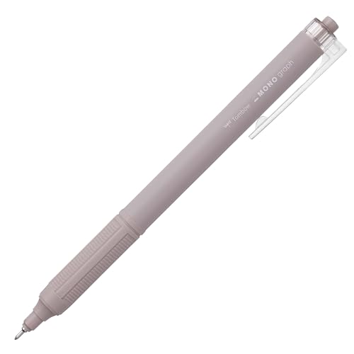Tombow Kugelschreiber MONO graph Lite smokey brown, Präzise Nadelspitze, Geschmeidiges Schreiben, Ergonomischer Griff [BC-MGLE45-R15] von Tombow