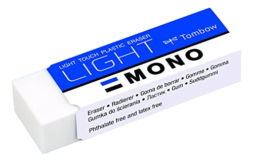 Tombow PE-LTS Radierer MONO light für empfindliche Papiere, 13 g von Tombow
