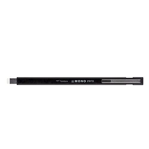 Tombow Radierstift MONO zero metal schwarz [EH-KUMS11] 1 Stück (1er Pack) von Tombow