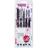 Tombow "Beginner" Handlettering-Set farbsortiert, 1 Set von Tombow