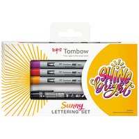 Tombow Schreibset Sunny Lettering farbsortiert von Tombow