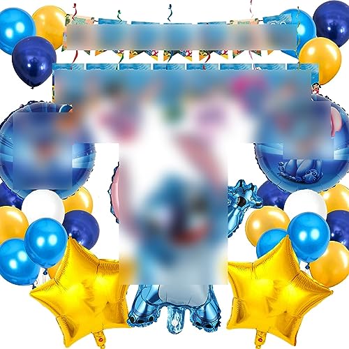 26 Stück geburtstag Deko Luftballons Party Supplies Folienballon Themen Geburtstag Deko Geburtstagsbanner, Folienballon, Latexballon für Kinder von Tomicy