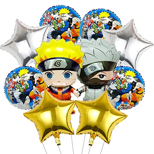 Tomicy Naro Birthday Balloons Boy, Birthday Anime Theme Decorations, Naro Party Decoration Kit, Anime Theme Party Accessories, Theme Decorations, Happy Birthday Banner von Tomicy