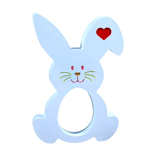 Bastelbeton Formen Ostern Silikon Hase Osterei Sitzend Hase Silikon Gießform Hase Silikon Silikonformen Ostern (White, 13x19cm) von Tommiy