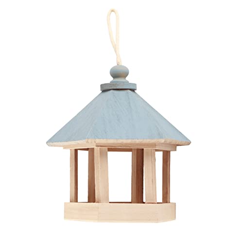 Tomotato Vogelhaus Zum Aufhängen Im Freien, Vogelhaus aus Holz Kein Zusammenbau Erforderlich, Kolibri Nester für Bluebird Finch Swallow Wren von Tomotato