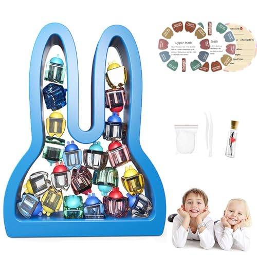 Tomuvpzn Zahndose Zahnbox,Aufbewahrungsbox für Baby Zähne Baby Geschenke zur Geburt,Mädchen Jungen Souvenir Box,Die Vorlieben von Kindern haben dekorative Effekte,Milchzahndose Souvenir Box von Tomuvpzn